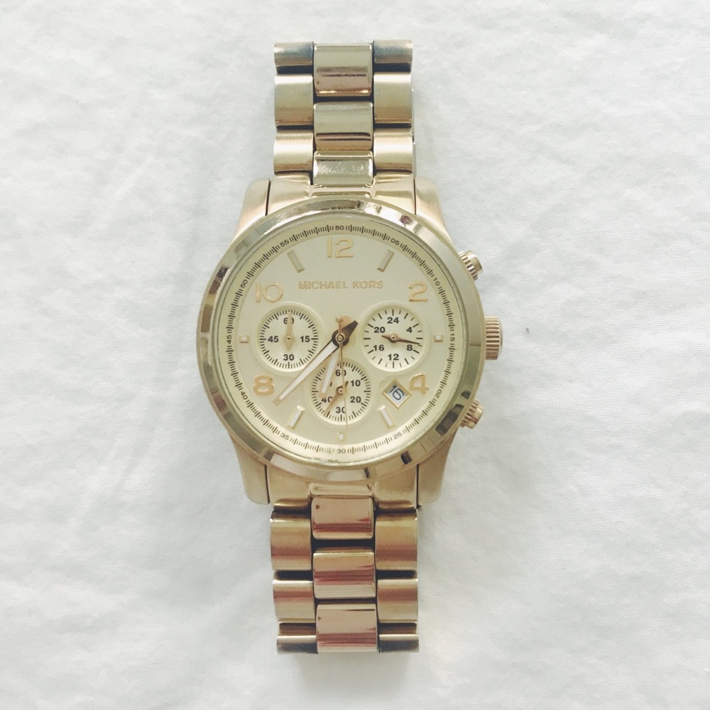 Michael Kors 38MM Women’s Watch Gold Steel